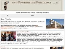 Tablet Screenshot of pinwheelsandfriends.com